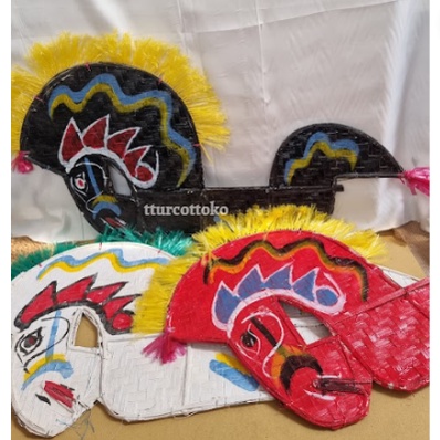 [PROMO] mainan anak kuda lumping/kuda pegon/ jaranan / jaran kepang / barongan / reog /devil jumanto