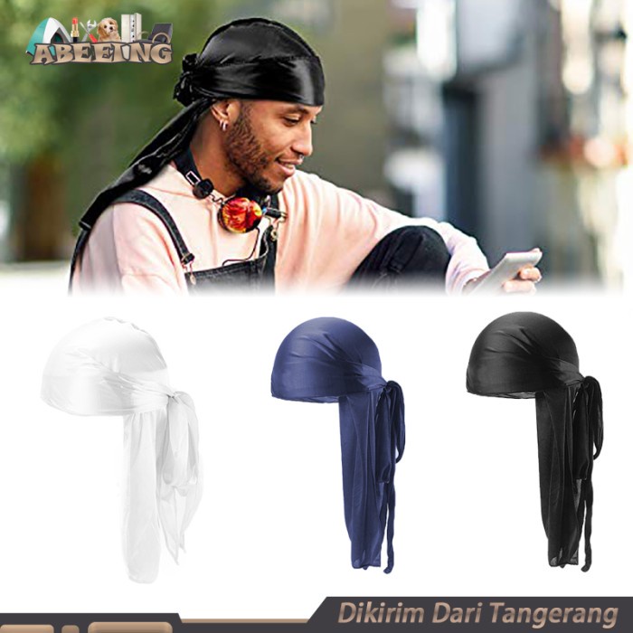 Durag Bandana Original Hip Hop Durag Ikat Kepala