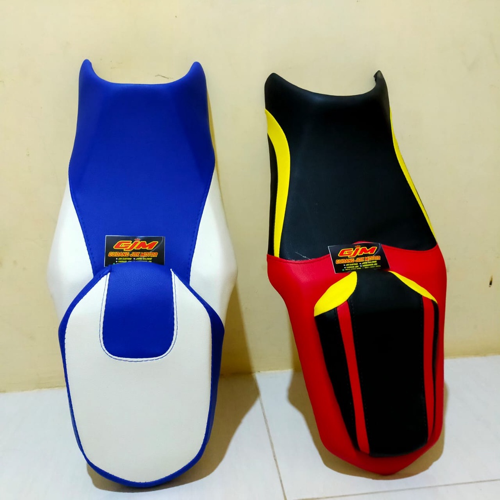 Kulit Jok Motor Vixion New/Old Custom Terbaru Modifikasi RETRO/Kulit Jok Motor MBtech Vixion Old/New