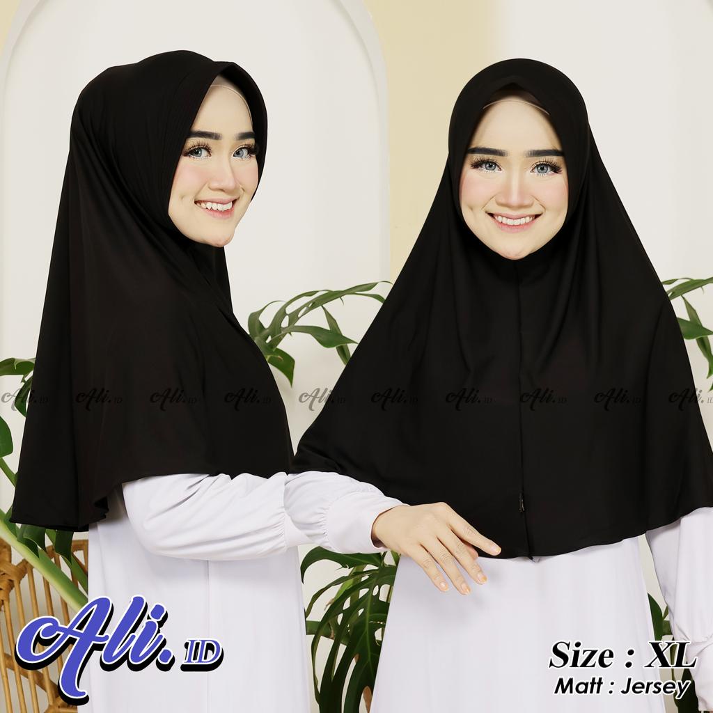 JILBAB BERGO DEWASA UKURAN XL BAHAN JERSEY PREMIUM