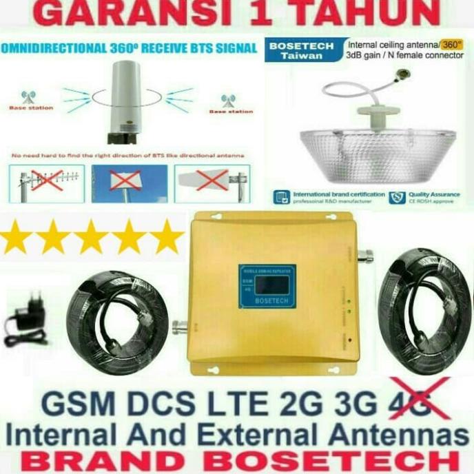 Penguat Sinyal Hp 3G Bosetech / Repeater Peenguat Signal Hp