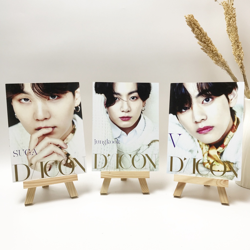 TENNESY HIASAN DINDING WALL DECOR KPOP KOREA BTS D ICON 15x20CM PAJANGAN POSTER DEKORASI DINDING KAMAR TIDUR RUMAH