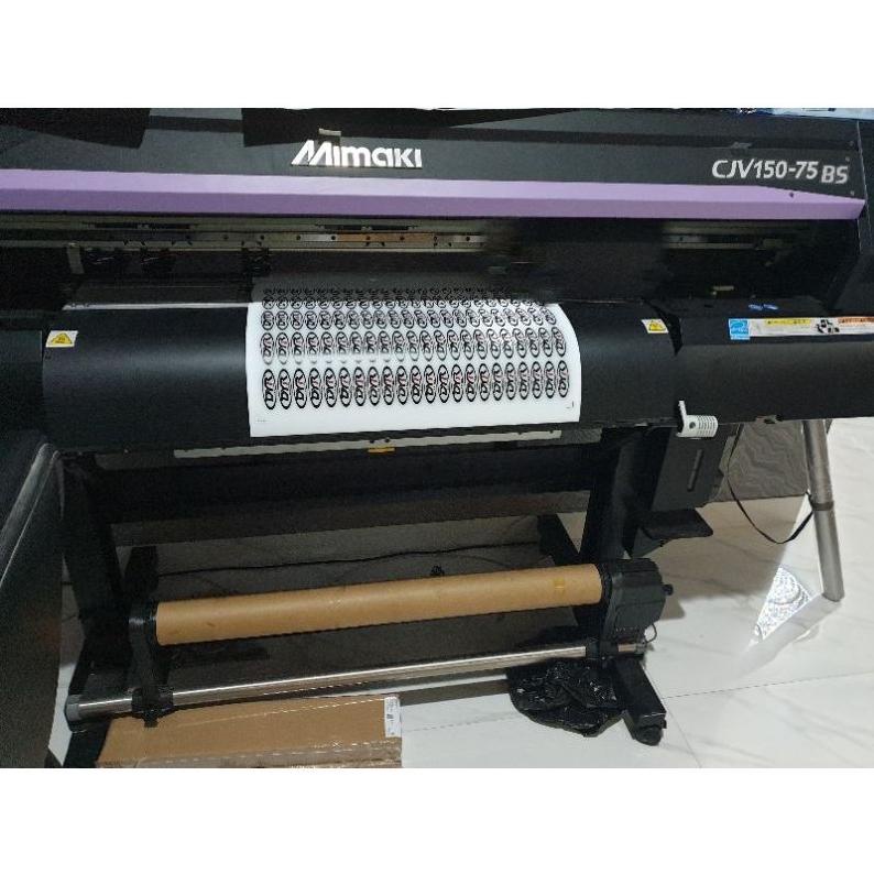 *BEST SELLER* JASA CUSTOM SABLON DTF DAN PRINTING PRINTABLE METERAN BAHAN SEMI PU POLYFLEX LOGO Dija