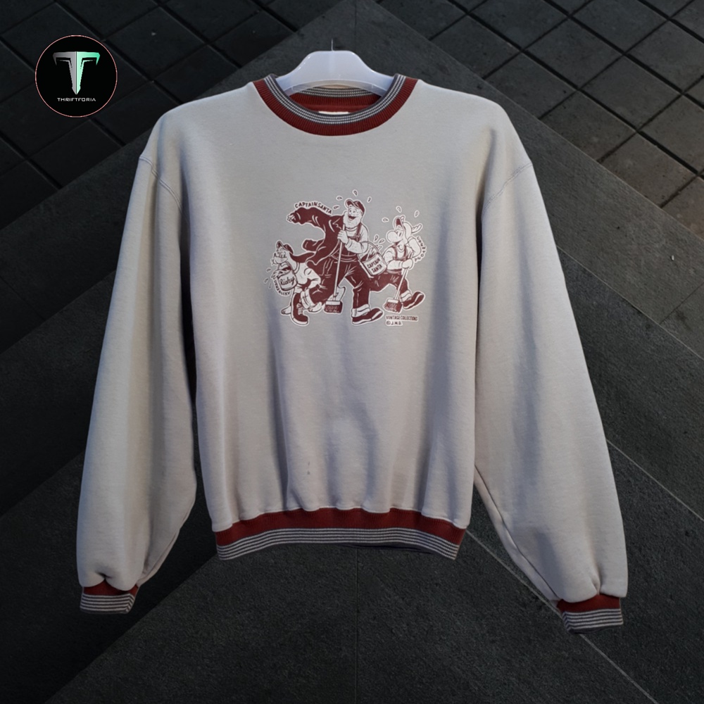 Thrift / Crewneck / Sweater / Original / CAPTAIN SANTA VINTAGE