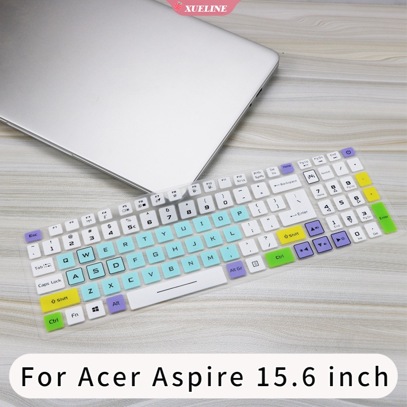 Film Pelindung keyboard Bahan Silikon Lembut Tahan Air Untuk Acer Aspire 15.6 inch ZXL