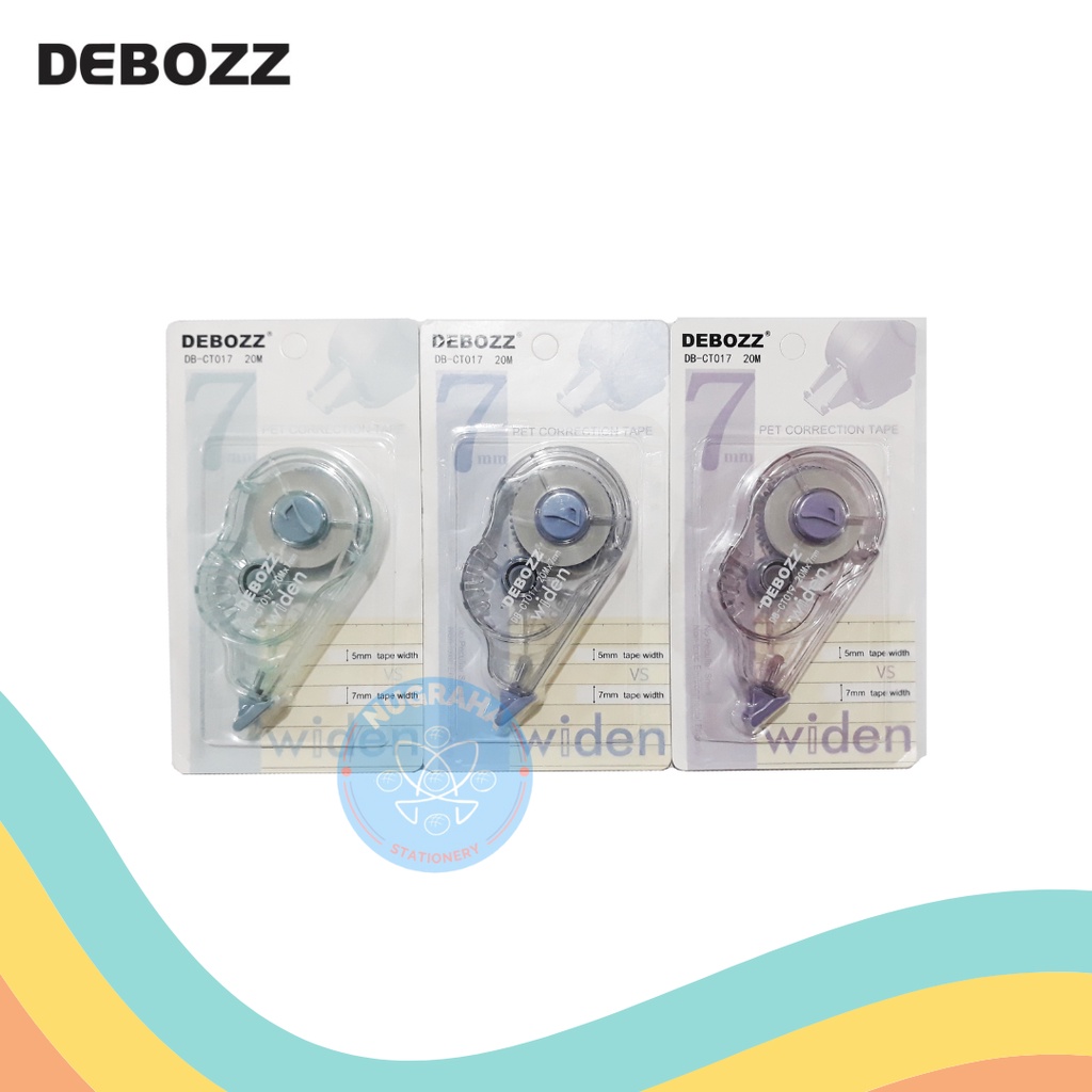 

CORRECTION TAPE DEBOZZ CT-017 (1 PCS)