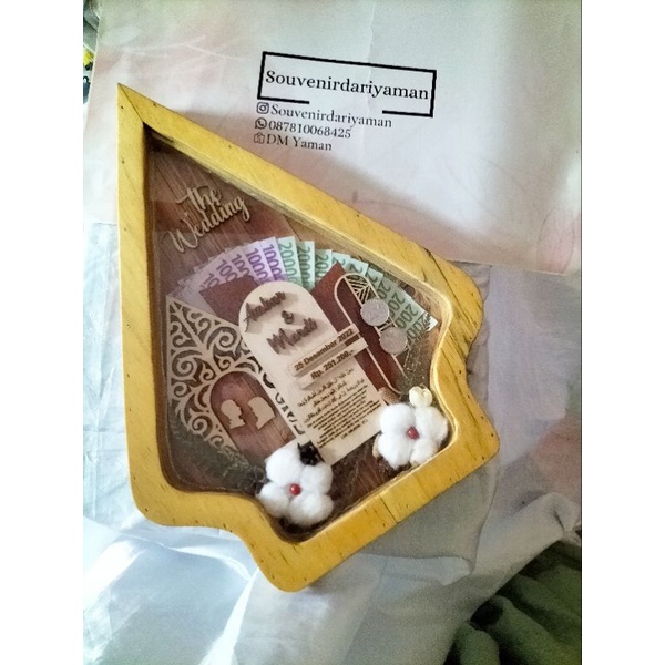 BONUS Mahar Pernikahan Wayang Rustic Aestetik