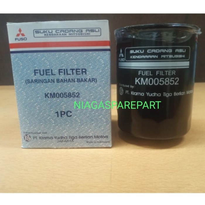 FUEL FILTER FUSO FN62F - KM005852 MITSUBISHI ORIGINAL FIGHTER FILTER SOLAR