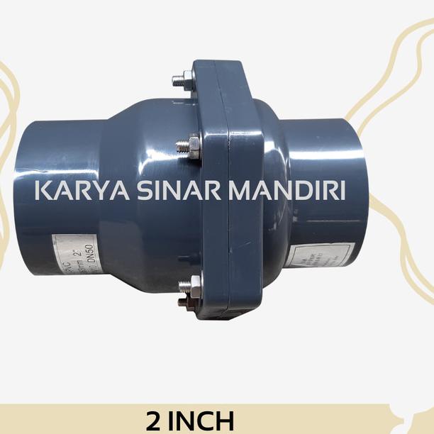 Check Valve PVC 2 Inch Socket / Klep Tabok