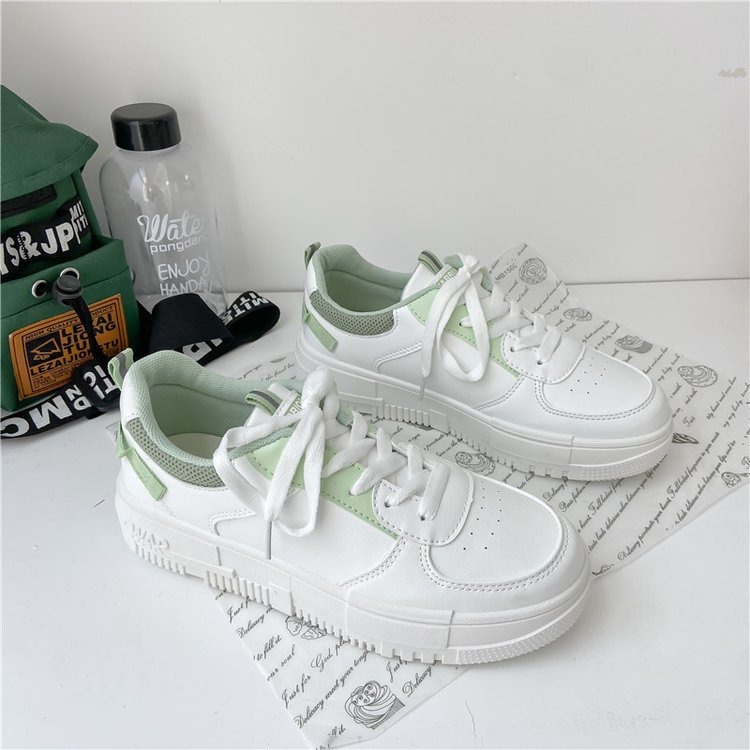 Sepatu Putih Perempuan Korean Style Sepatu Sneaker Wanita Santai Import Sneakers Shoes Cewek Trendy SP-216