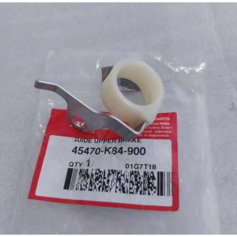 Klem guide selang rem depan bagian atas honda CRF 150 Original
