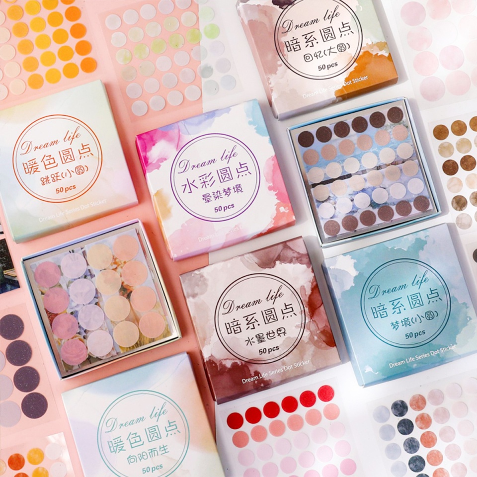 

Dream Life Dot Stickers Box Set