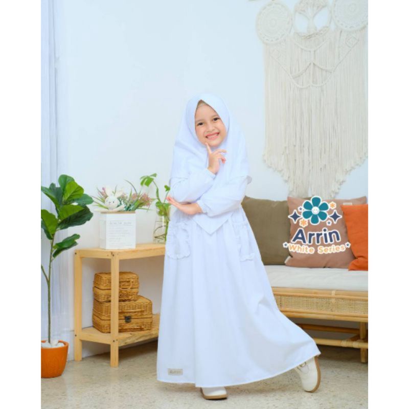 best seller gamis anak manasik haji//gamis anak muslim 2_9tahun//gamis katun anak viral