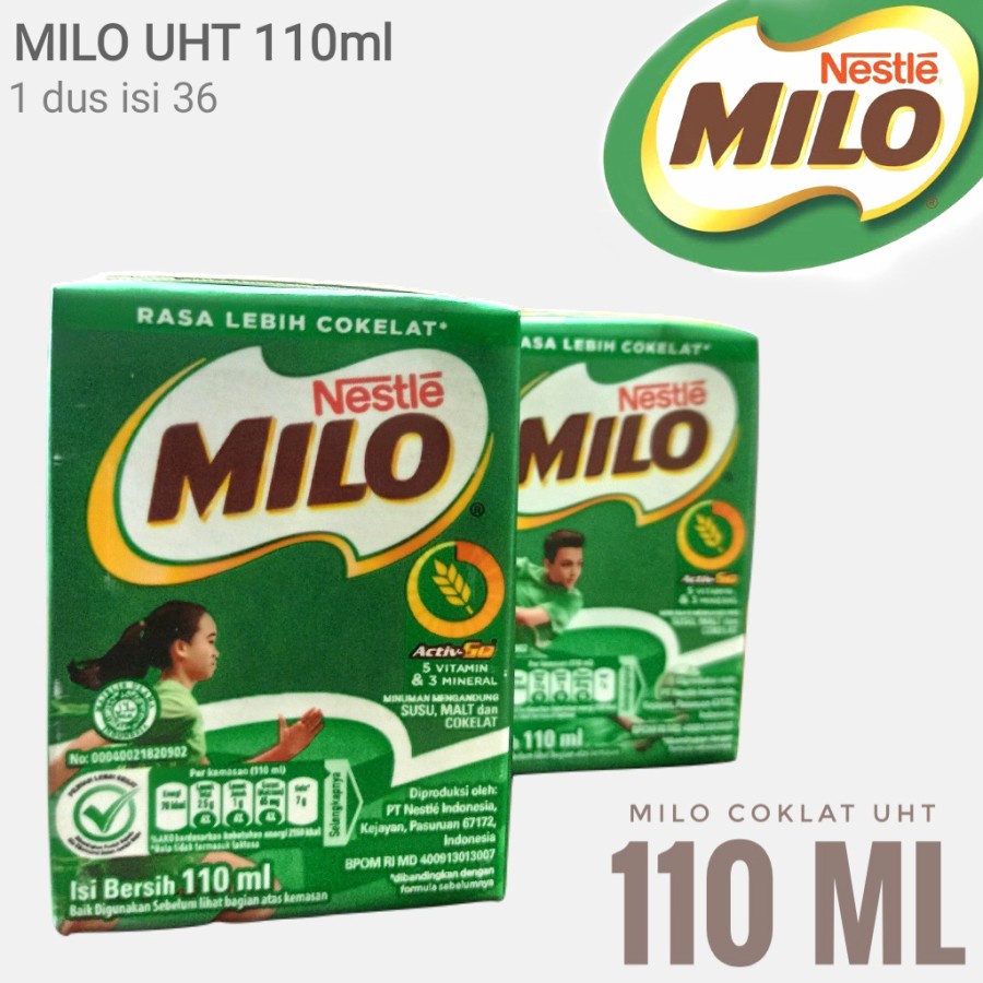 

Milo Susu Kotak coklat 110ml