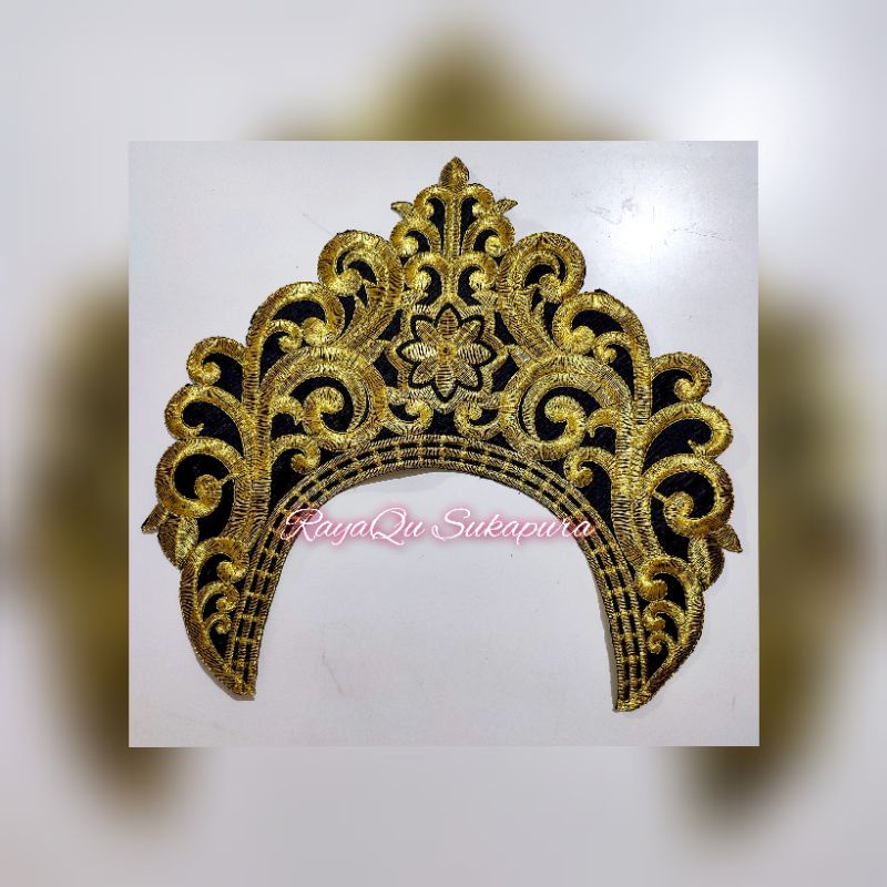 mahkota/mahkota bordir/bordir siger/mahkota tari/siger tari/bordir tasik