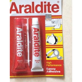 

LEM EPOXY ARALDITE ASLI.. MERAH