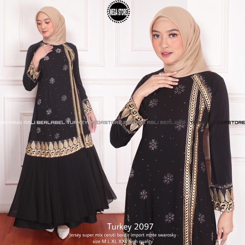 Gamis Abaya | Turkey 2097 by Megastore