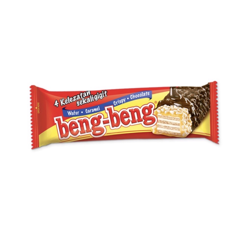 

NEW Beng-Beng Wafer Caramel Crispy Chocolate 1 Box Isi 17 pcs @25gr