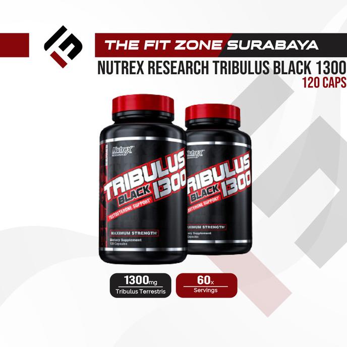 Nutrex Research Tribulus Black 1300 120 Caps Naturally Testosteron HOT PROMO