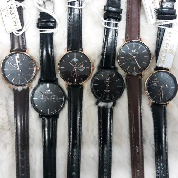 JAM TANGAN COUPLE ORIGINAL MIRETE
