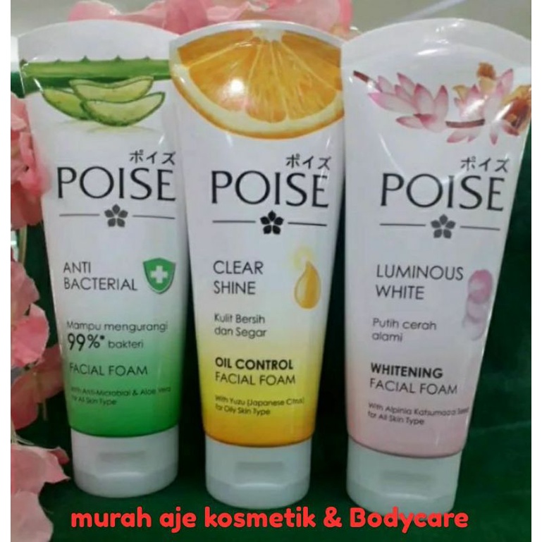POISE FACIAL FOAM 100ML