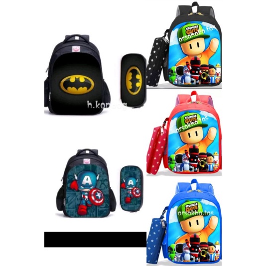 promo tas ransel anak laki laki.gambar batman