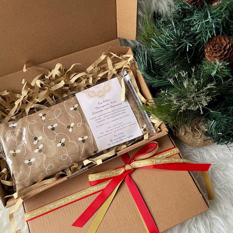 Jual Lavender & Chamomile Eye Pillow Therapeutic Pack by Lovelies.Bee