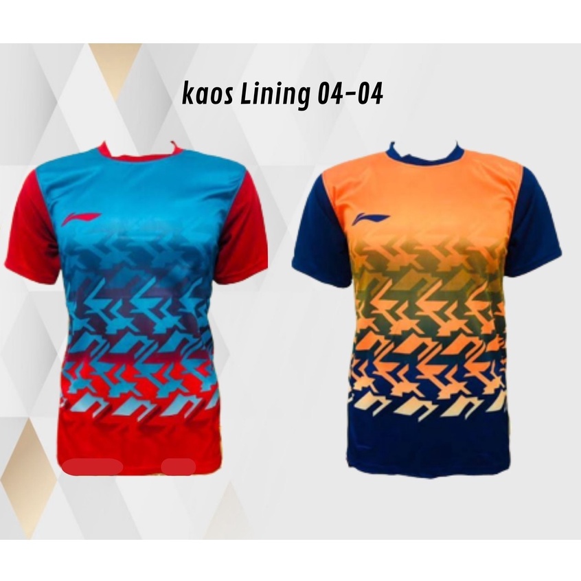 KLO2 Baju Badminton baju Bulutangkis kaos badminton Jersey badminton Jersey Bulutangkis Linning