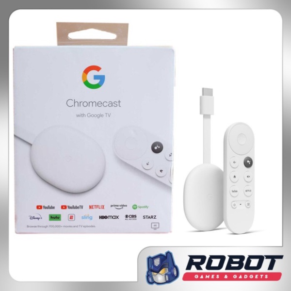 Google Chromecast Chrome Cast with Google TV Limited