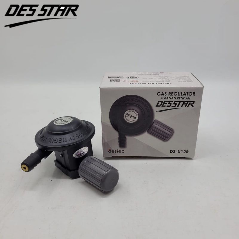 Regulator Gas DESTAR Des Star DS-U12RM Tekanan Rendah Meter Non Meter DS-U12R