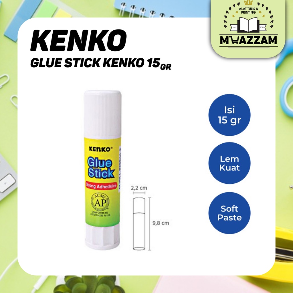 

Kenko Glue Stick 15 Gr