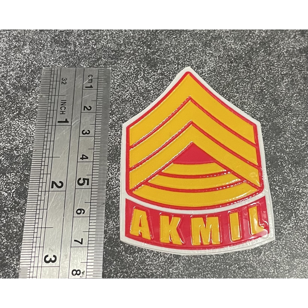 Sticker AKMIL (Tlsn Logo) - Stiker Angkatan Militer - Sticker Mobil - Stiker