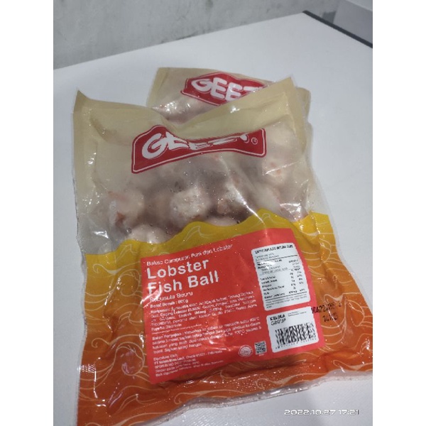 

BOLA IKAN SAYUR DAN LOBSTER