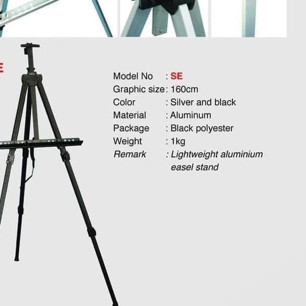 Tripod Stand Frame Camera Foto Stand Banner Lukisan Easel