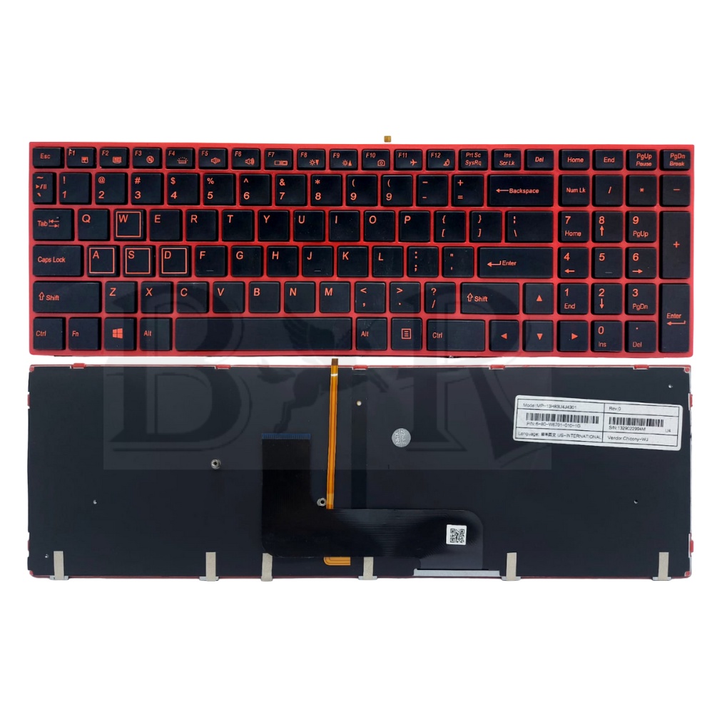 KEYBOARD CLEVO P650 P651 P650SA P650SE P651SG P671 P655SE P671SG-NEW