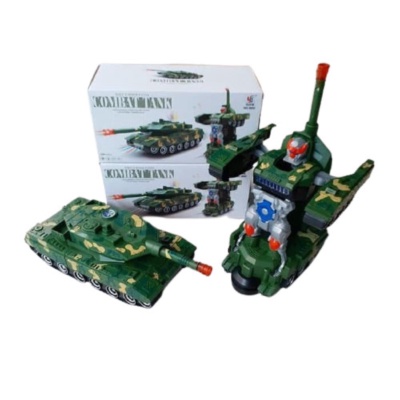 

Dijual MAINAN MOBIL ROBOT COMBAT WAR TANK DEFORMATION MILITARY WAR TANK BESAR - TANK ROBOT Berkualitas