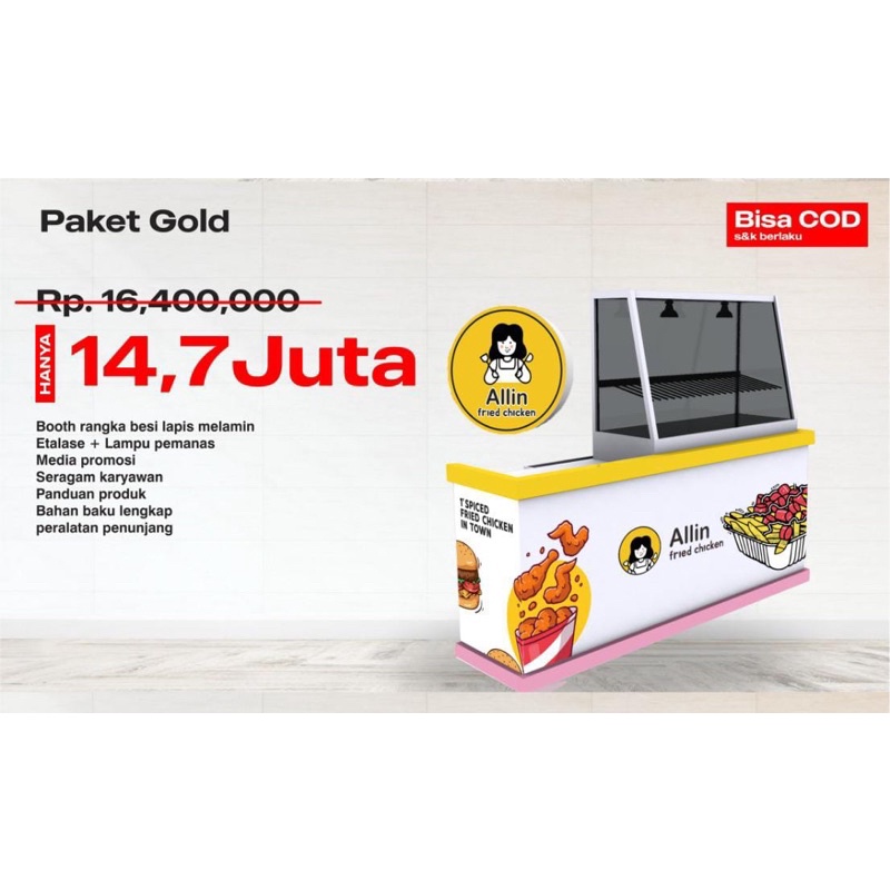 

PAKET ALLIN CHICKEN GOLD A/N SUMARDI