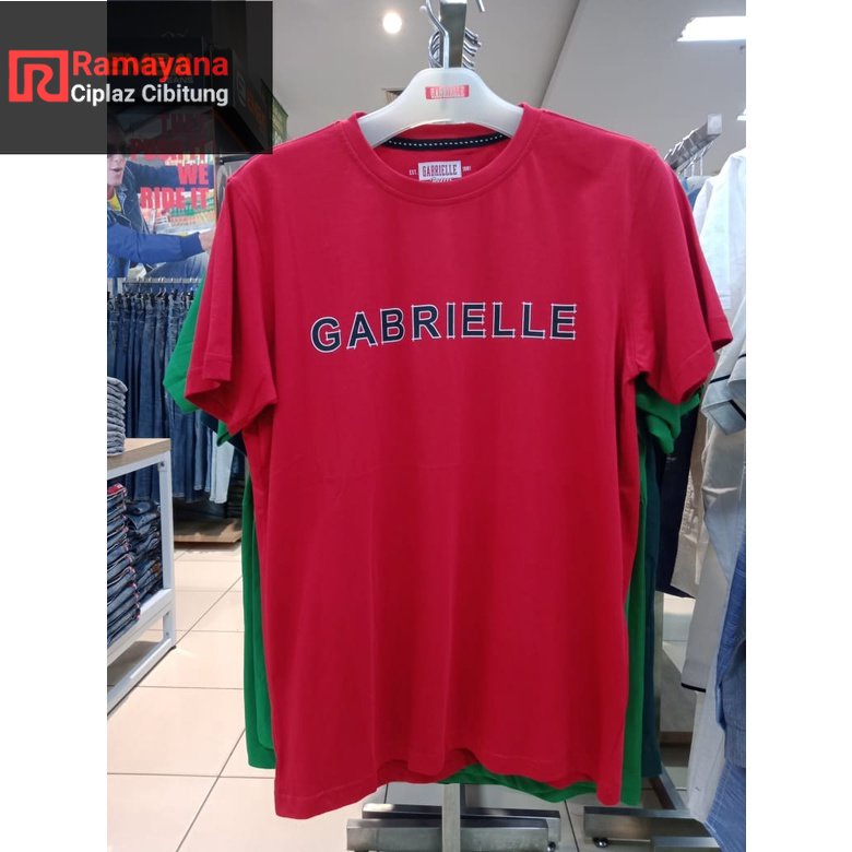 Gabrielle t'shirt kaos pria