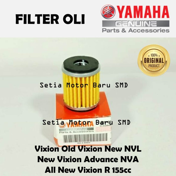 Filter Oli Elemen Vixion Old All New Vixion NVL NVA R Asli Ori Yamaha Part Original