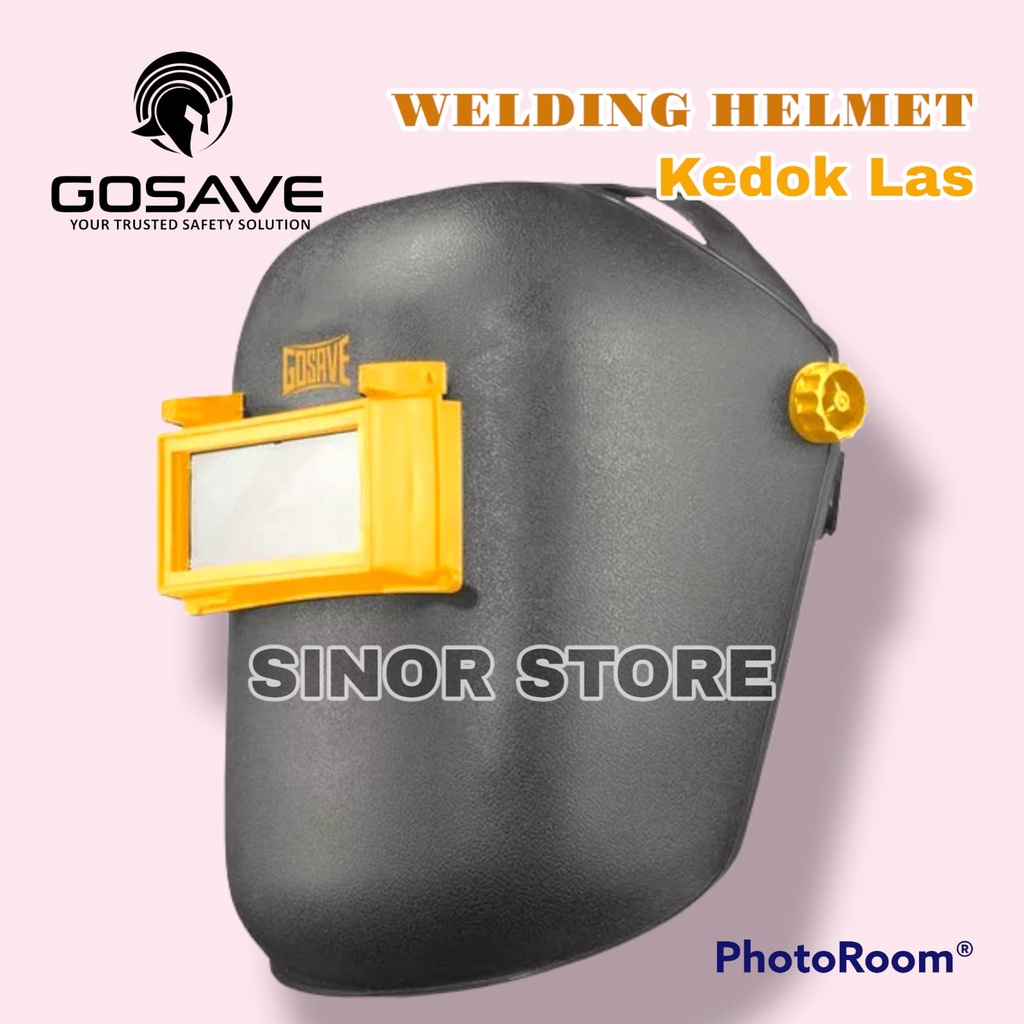 Kedok Las Face Shield Welding Helmet Topi Las GOSAVE. Kedok Las Safety