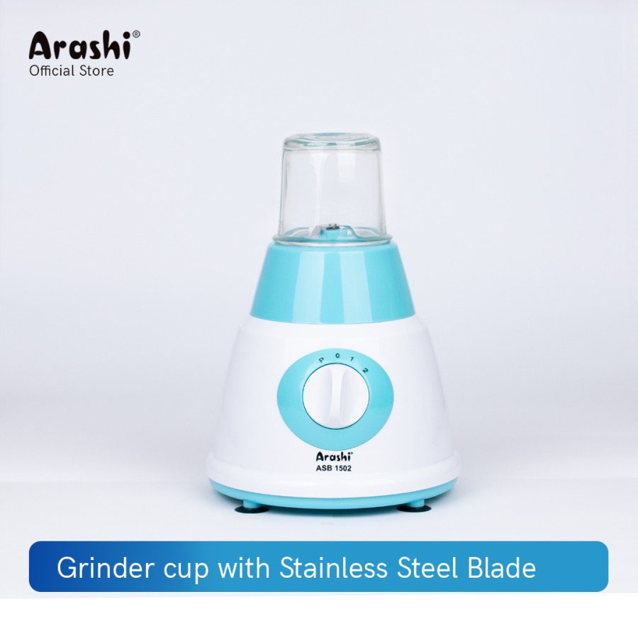 Arashi Stand Blender ASB1502 Pelumat/ Jar Kaca/ 3 Mode Kecepatan