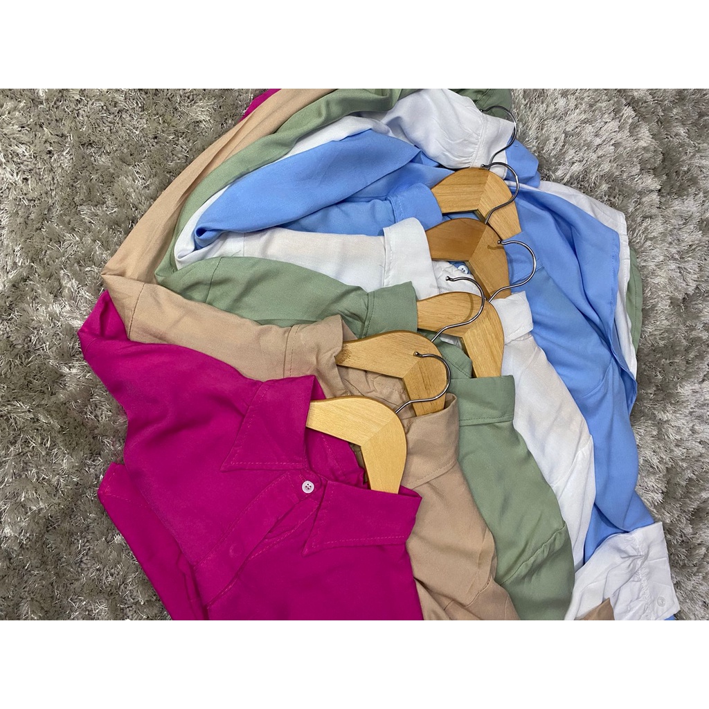 SALE - Nora Button Blouse | Atasan Wanita Terbaru