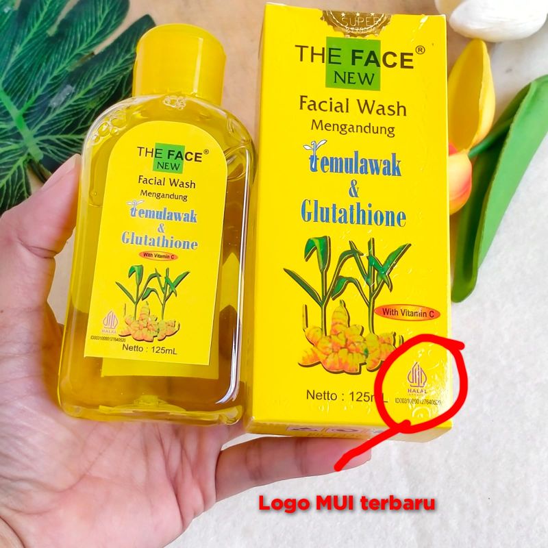 The Face Temulawak Facial Wash Cair