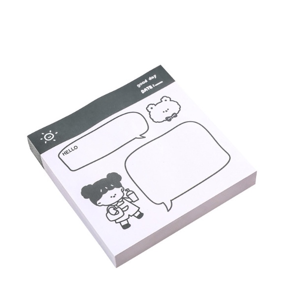 

J2 - Sticky notes daily girl memo note korean cartoon paper