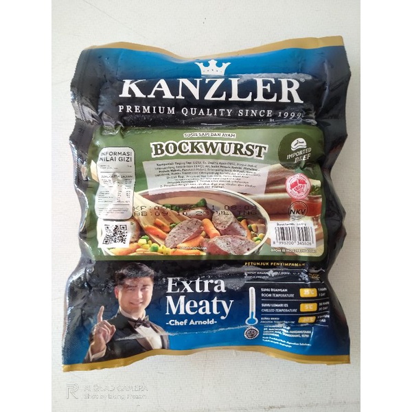 Kanzler Sosis Bockwurst 360gr