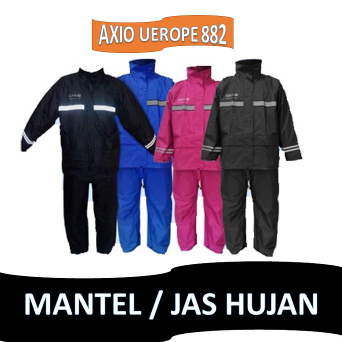 Mantel Jas Hujan Axio 882 Europe Original Ukuran S M L Xl Xxl Xxxl