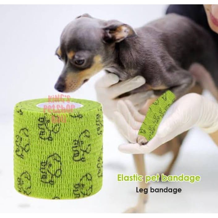 Perban Untuk Hewan / Perban Elastis / Import / Perban Luka Hewan / Pet Bandage