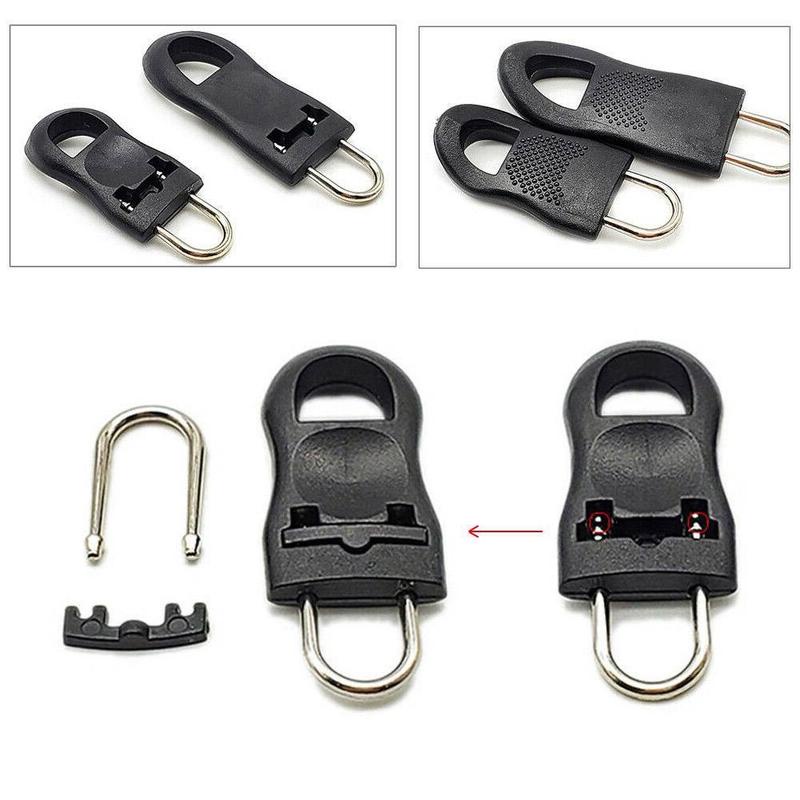 Kepala Resleting Universal Bisa Dilepas Pasang Pengait Zipper