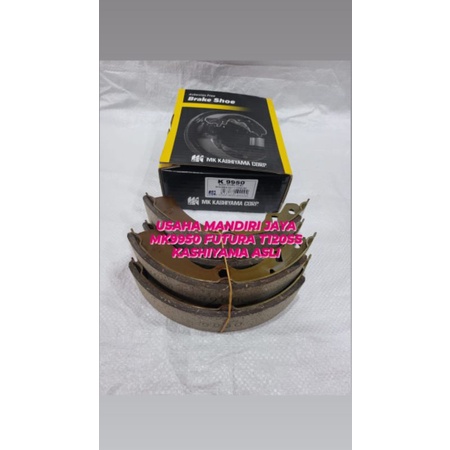 KAMPAS REM BELAKANG MK9950 KASHIYAMA FUTURA T120SS BRAKE SHOE FUTURA