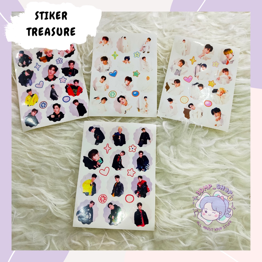 STIKER TREASURE ALL MEMBER